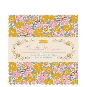 Tilda CM Charm Pack, Creating Memories Spring