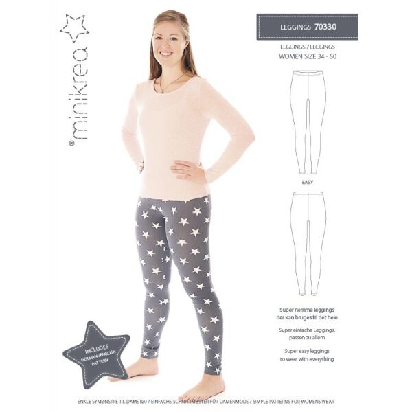 Minikrea 70330 Leggings Dame 34-50