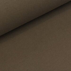 Rundstrikket ribb, Mauve, brun