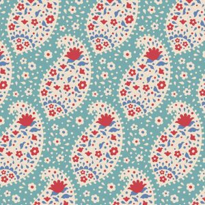 Tilda Jubilee, Teardrop Teal