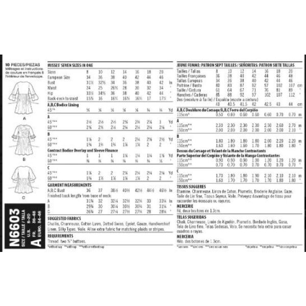 Kjole, bluse, tunika, Str 34-46 - Bilde 2