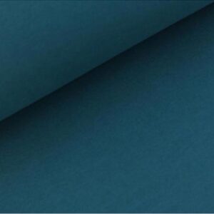 Rundstrikket ribb Dark Petrol