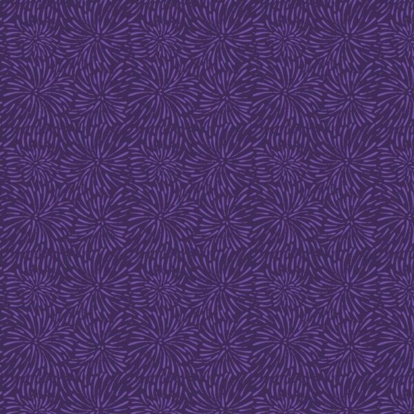 Firework Blooms Darkest Purple