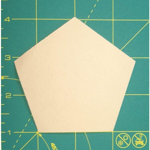 Paper Pieces Pentagon 2"