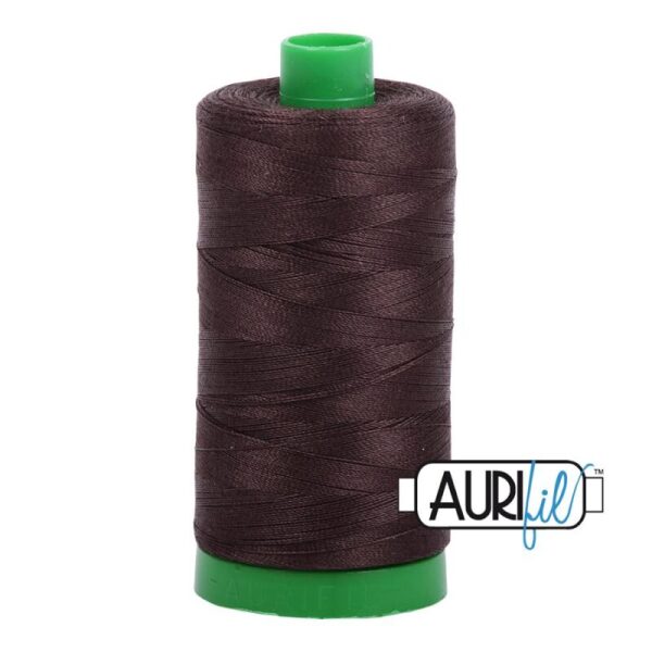 Aurifil 40wt 1130 Veldig mørk bark