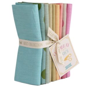 Tilda FQ, CM, Chambray Spring Pastels