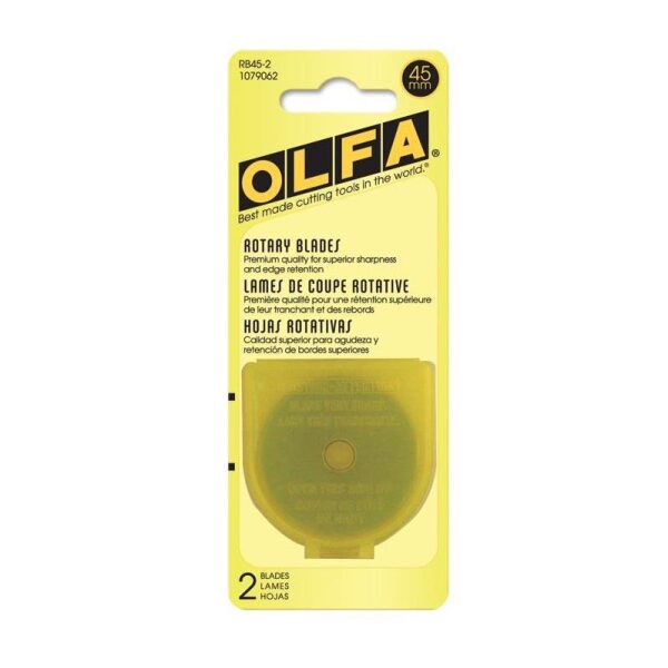 Olfa skjæreblad 45mm,2 pk refil