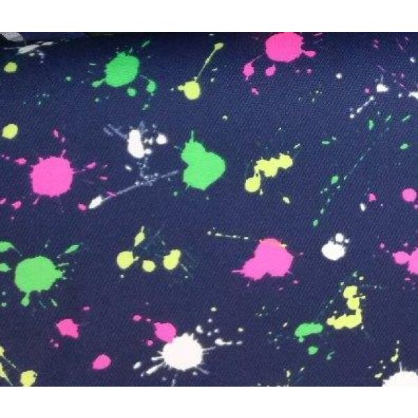 Neon splash, canvas
