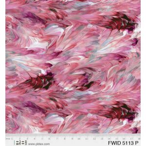 Bredt stoff, Fluidity Rosa