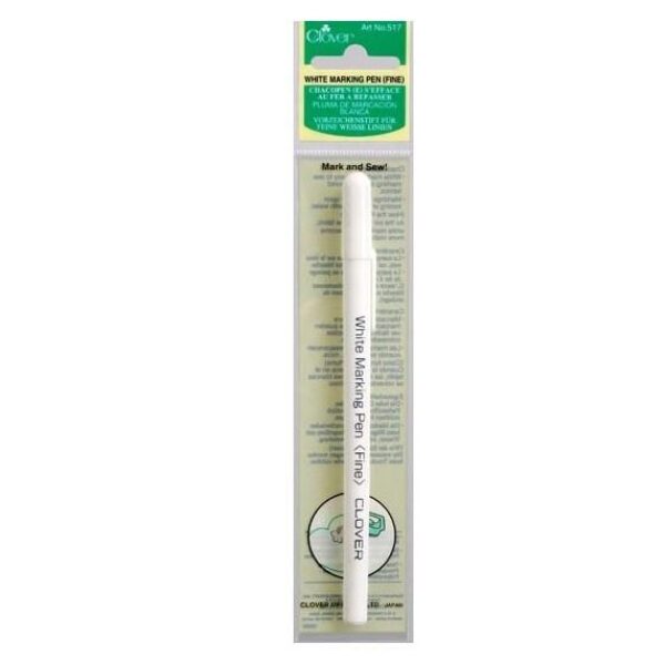 Clover hvit markerings penn
