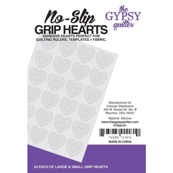 No-Slip Grip Dots hjerteform