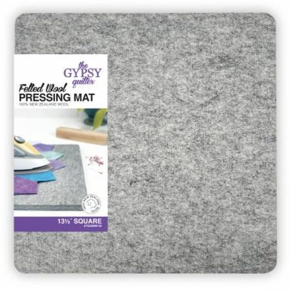 Pressematte i filtet ull 13,5"x 13,5"