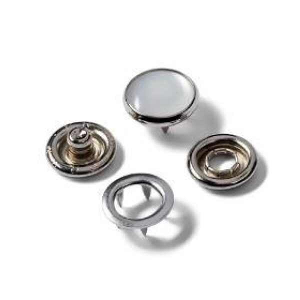 Perlemor, Jersey trykknapper 12 mm