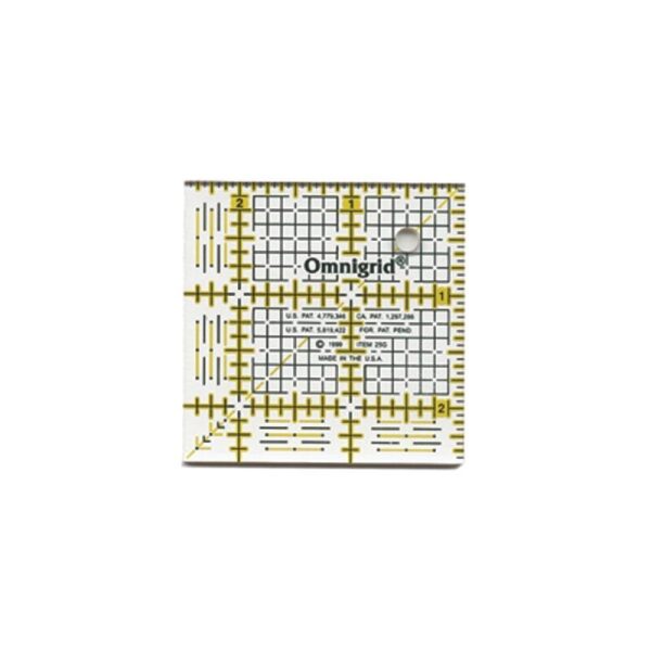 Omnigrid linjal 2,5*2,5"