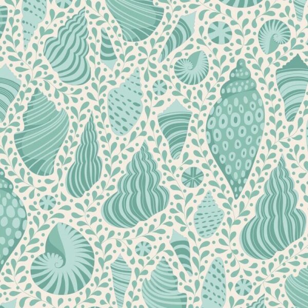 Tilda Beach Shells Teal