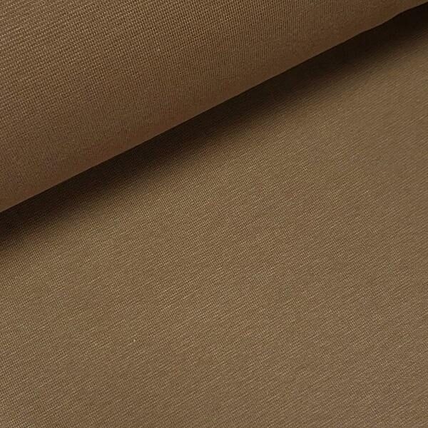 Rundstrikket ribb Taupe brun