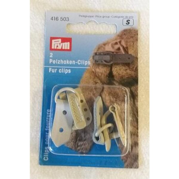 Pels-hekter,beige,2stk