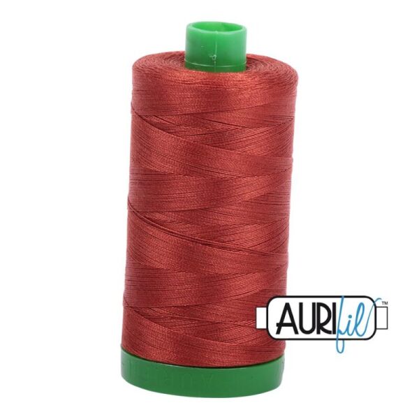 Aurifil 40wt 2385 Terracotta