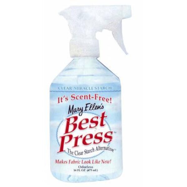 Best Press Spray Starch, lukt fri, 473ml