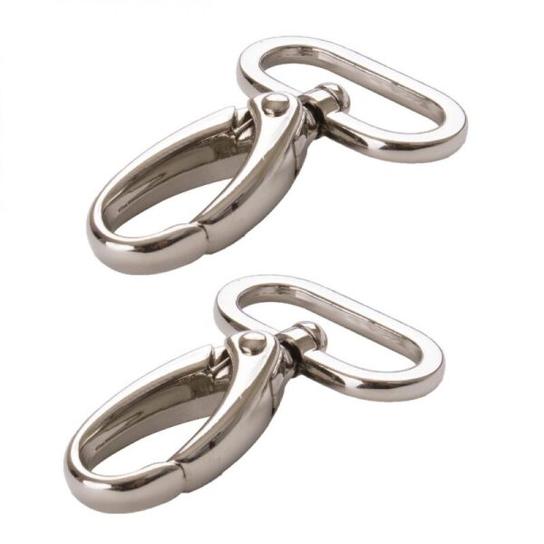 ByAnnie, 1" Swivel Hooks Nickel, to stk