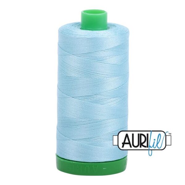 Aurifil 40wt 2805 Light Grey Turquoise