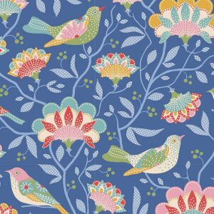 Tilda Jubilee, Bird Tree Blue