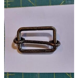Rektangel m strammer Antikk messing B: 25mm (innvendig)