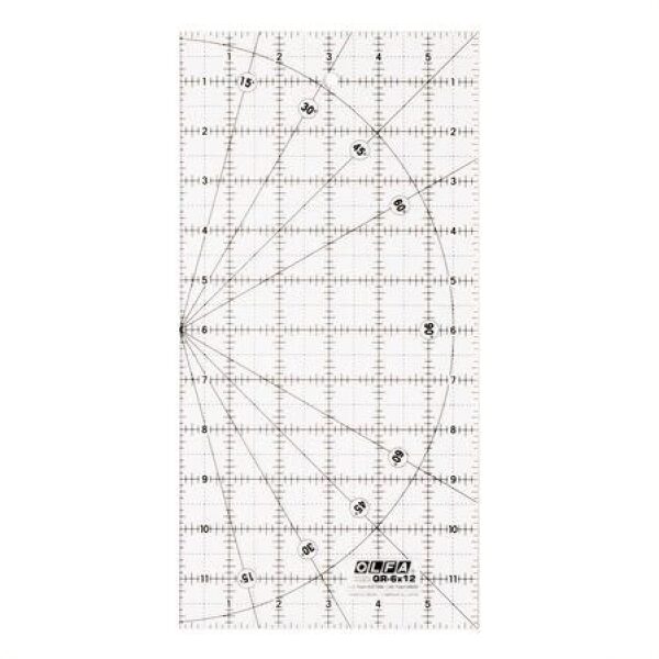 Olfa 6" x 12" linjal