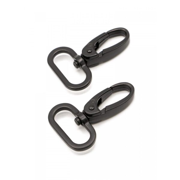 ByAnnie, 1" Swivel Hooks Black Metal, to stk
