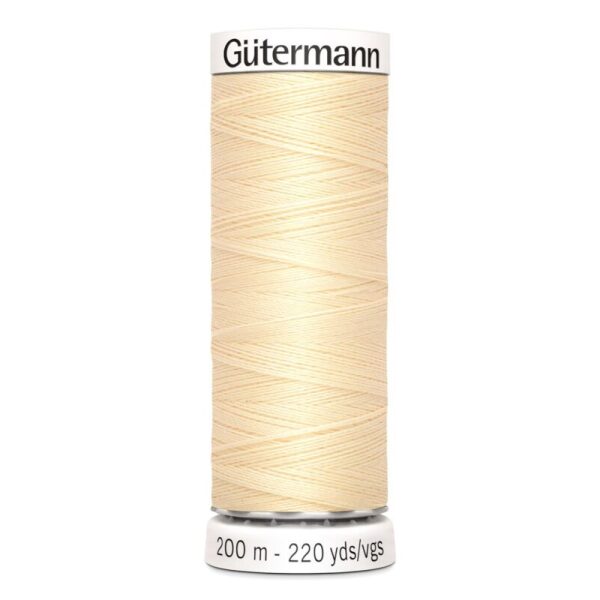 Sytråd 610 Svak gul 200m