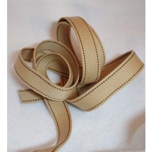 Veskebånd Beige 25mm