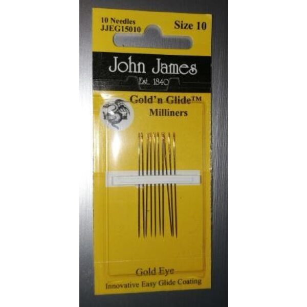 J.James gold'n Glide milliners 10
