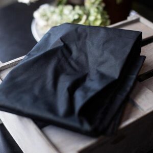 Dry Waxed Organic Cotton, Sort
