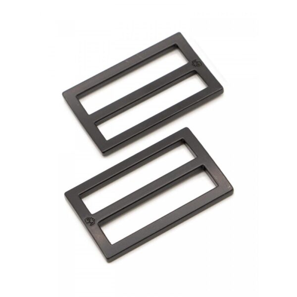 ByAnnie, 1,5" Flat Widemouth Sliders Black Metal, to stk