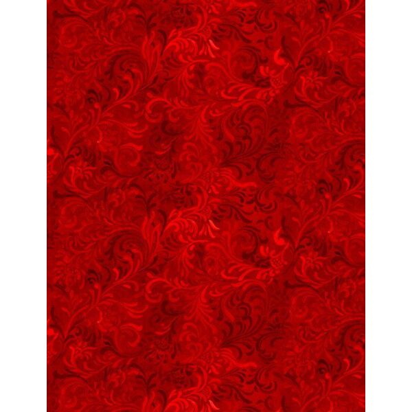 Scroll i rødt, Embellishment