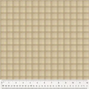 Plaid Almond -Oxford