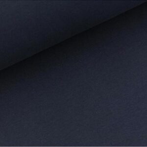 Rundstrikket ribb Dark Navy