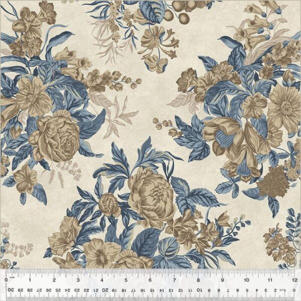 Garden Abundance Linen -Oxford