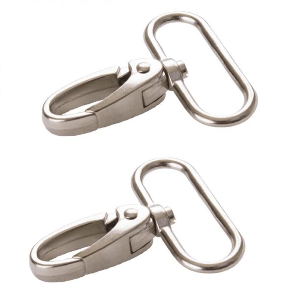 ByAnnie, 1,5" Swivel Hooks Nickel, to stk