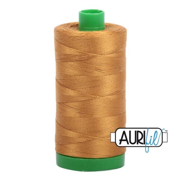 Aurifil 40wt 2975, Brass