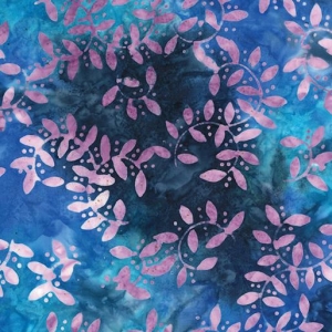 Bali Vine Blue/Pink, bit 80 cm