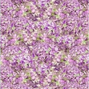 Hydrangea Dreams lilla og grønn