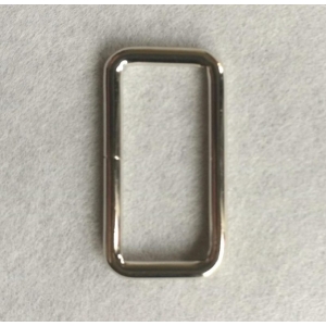 Rektangel Sølv/stål B: 30mm (innvendig)