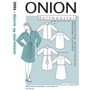 Onion 2086 Skjorte og skjortekjole