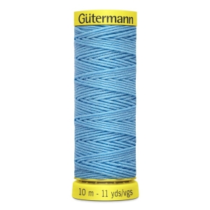 Elastrisk tråd lys blå, Gutermann, 10m