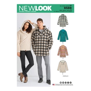 Unisex Jakke, Str XS-XL