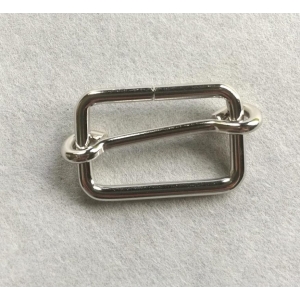 Rektangel m strammer Sølv/stål B: 25mm (innvendig)