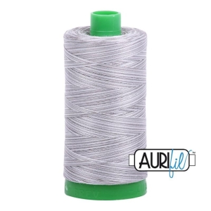 Aurifil 40wt 4670, Silver Fox