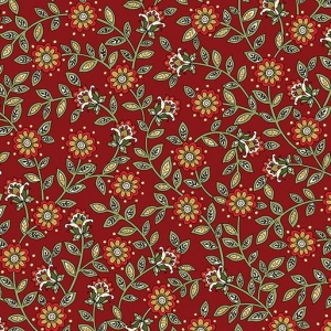 Samsara, Floral Trail mørk rød