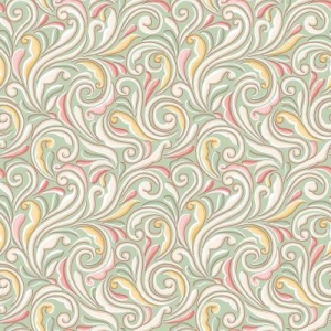 Regal Rose GREEN SKROLL